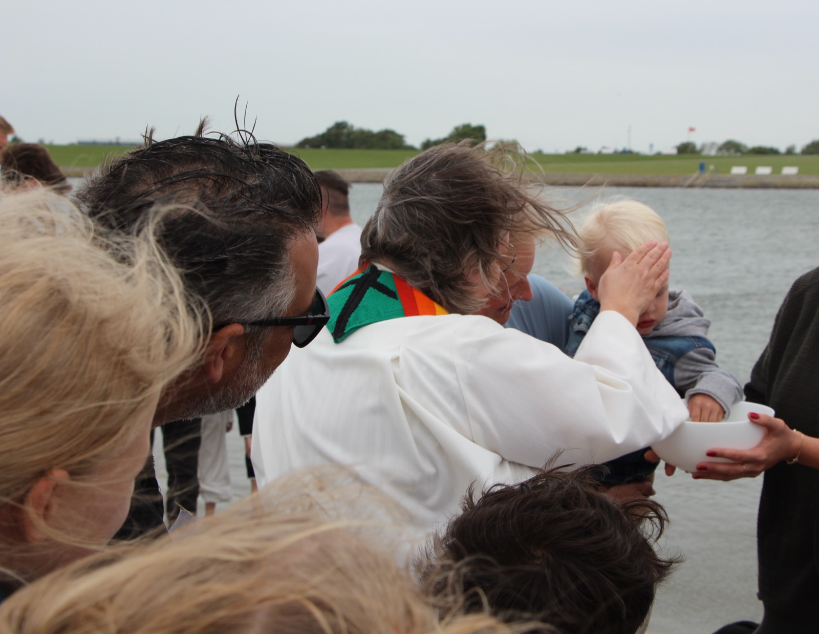 Kindertaufe am Wasser