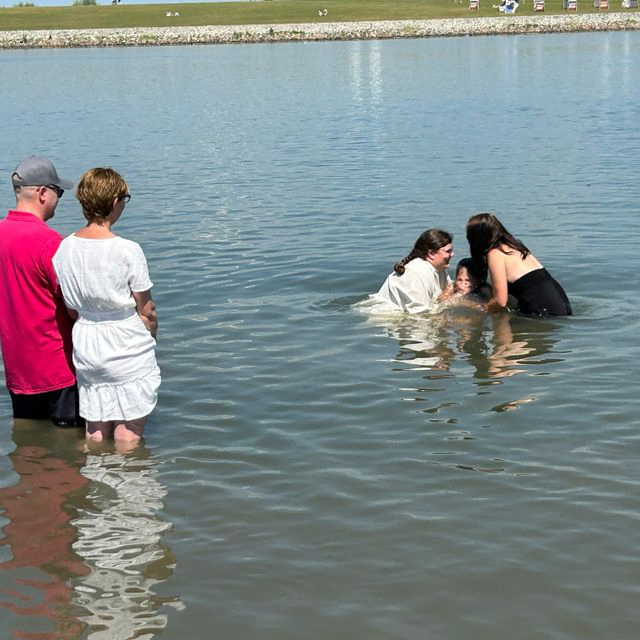 Tauffeier an der Perlebucht Büsum