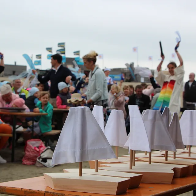 Taufe am Strand in Büsum