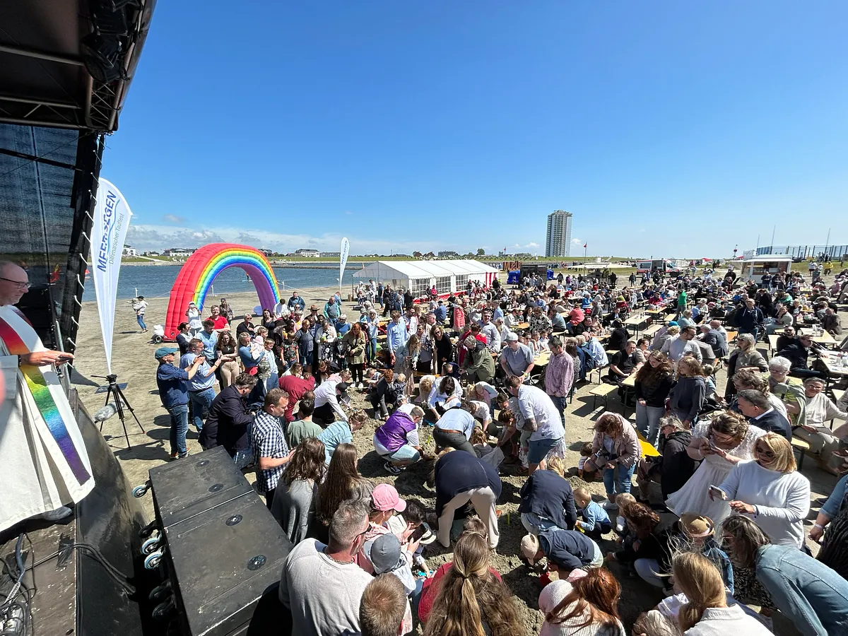 Gemeinsames Feiern beim Tauffest